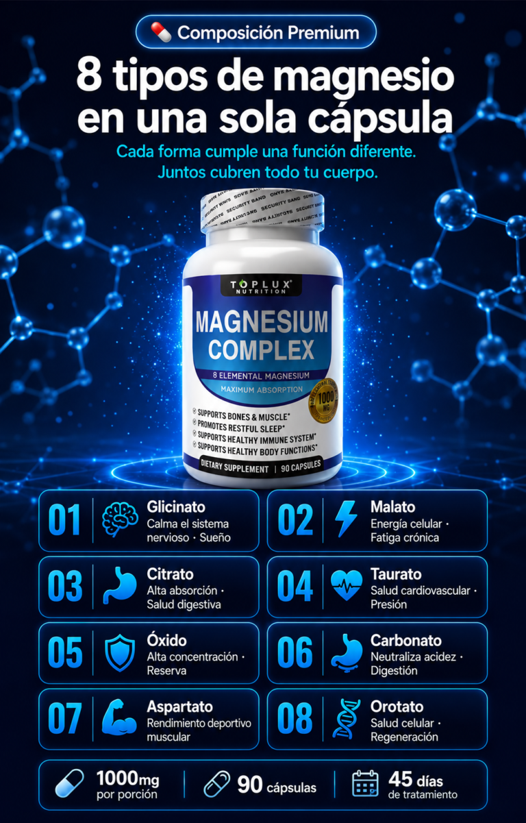 magnesium complex ingredientes